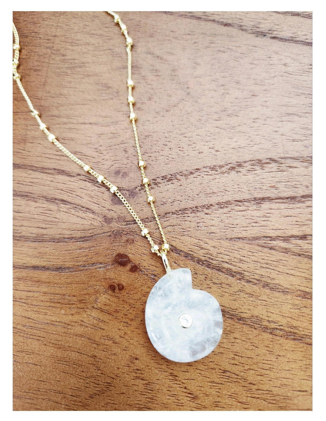 Nautilus Chain W Quartz