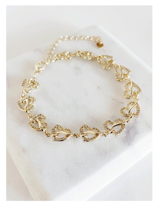 Waly Hearts Bracelet