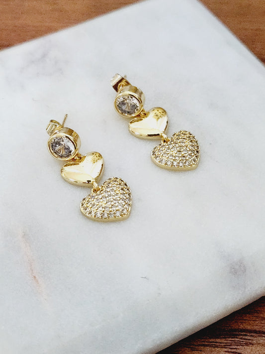 Debe Heart Earrings