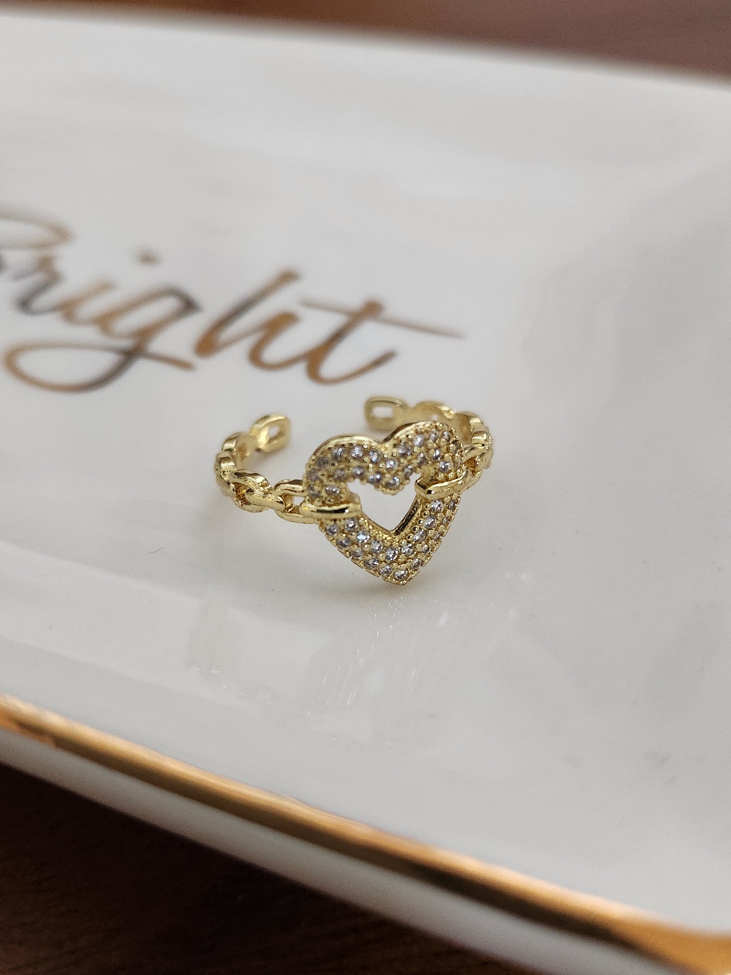 Selena Heart Ring