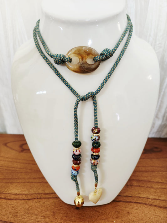 Zahira Lariat Necklace
