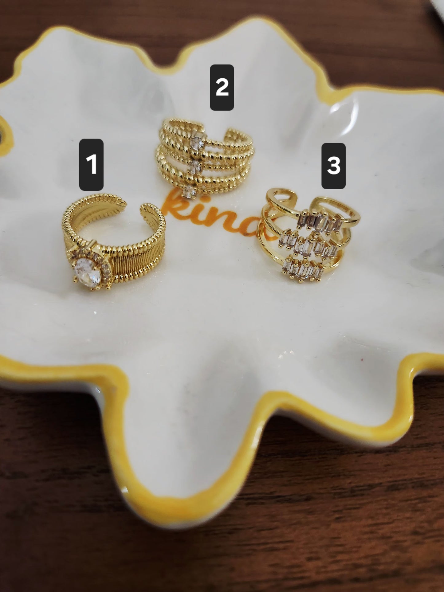 Rhinestones Rings