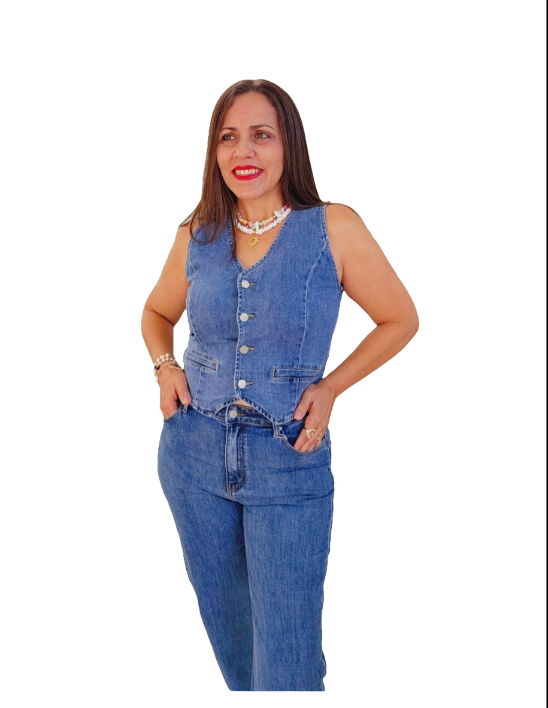 Kim Denim Vest