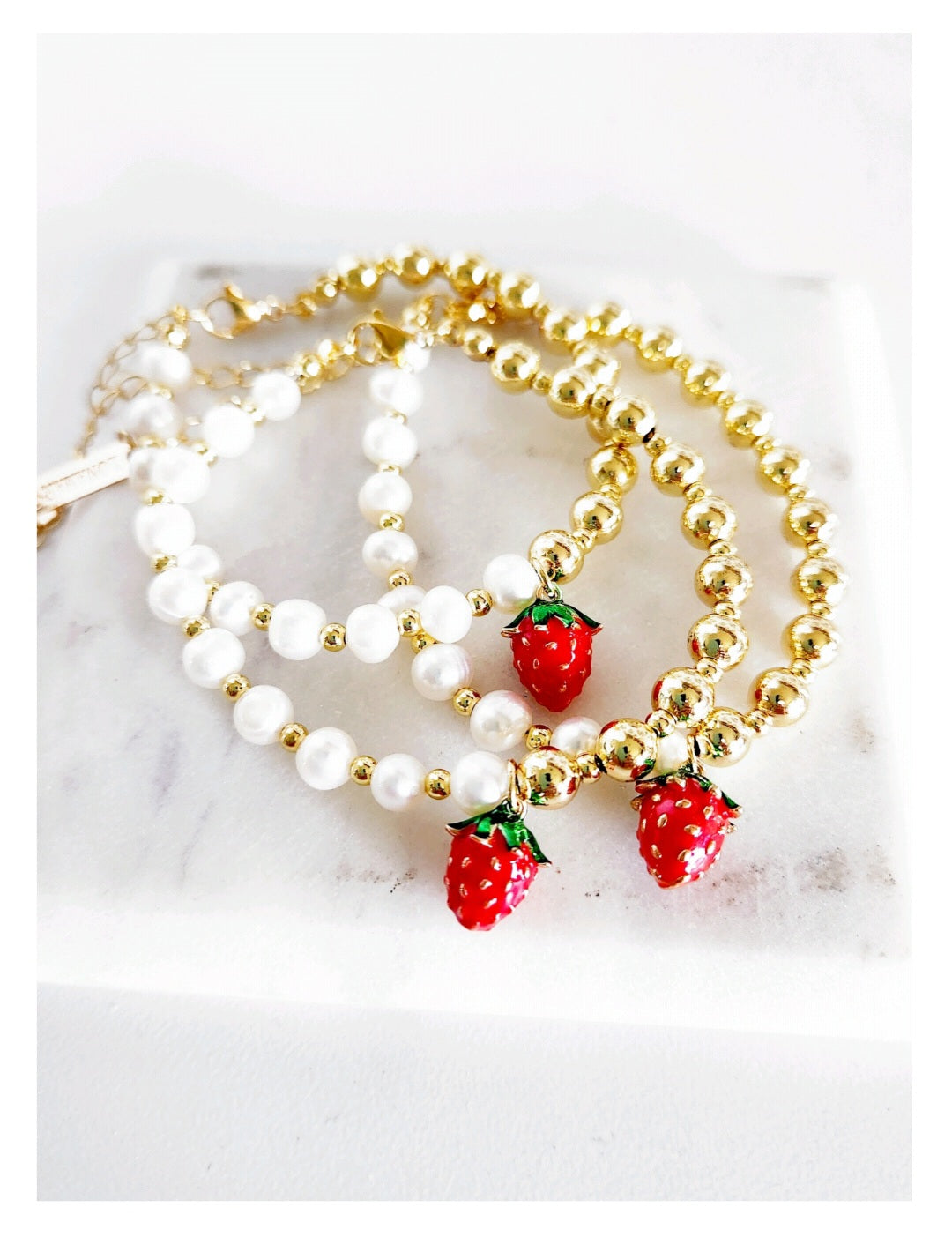 Strawberry Bracelets