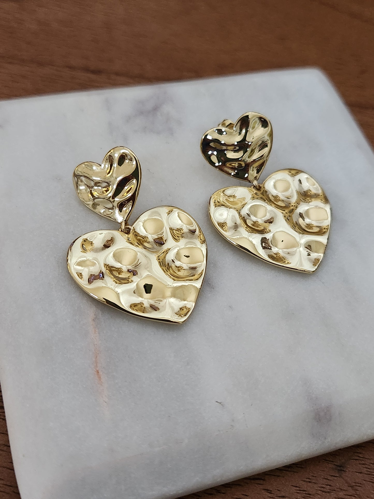 Paola Heart Earrings