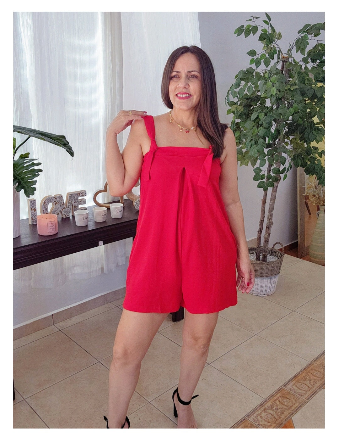 Maga Red Romper