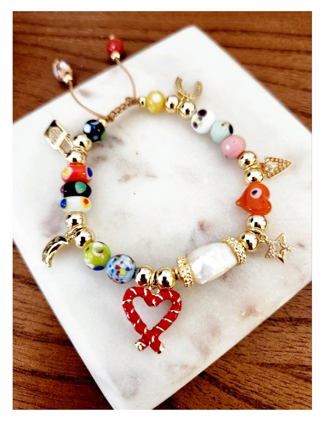 Lovely Multicharms Bracelets