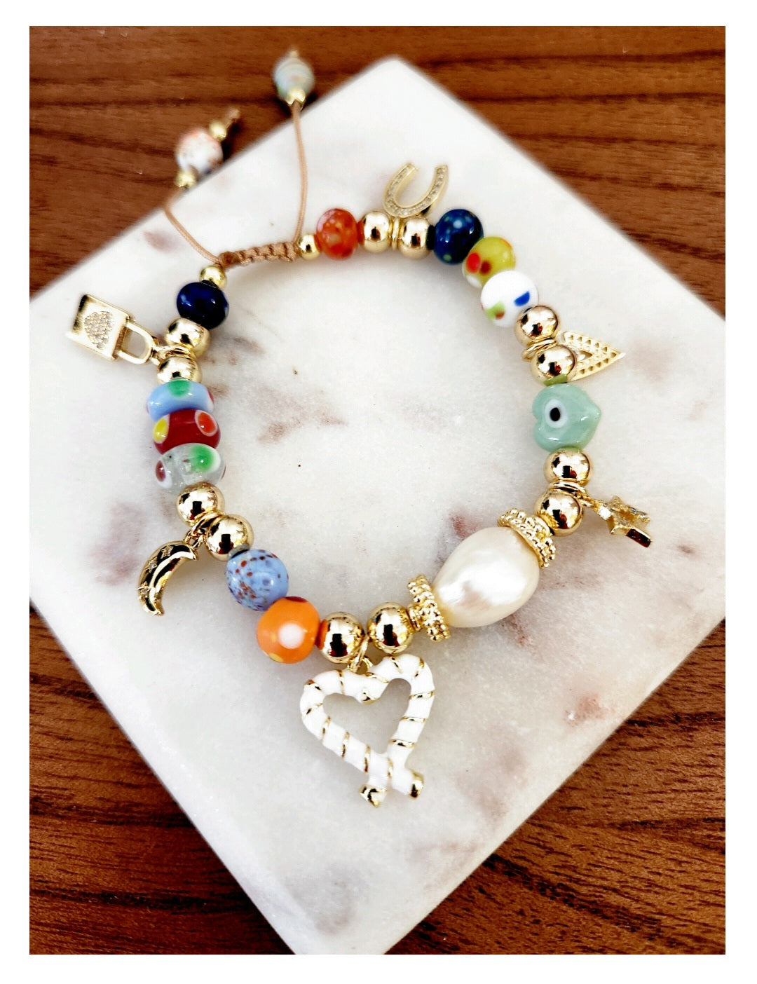 Lovely Multicharms Bracelets
