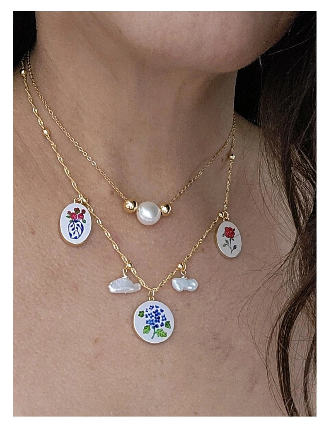 Camelia Necklace