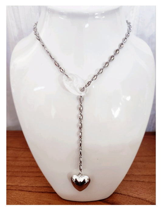 Eli Necklace Silver