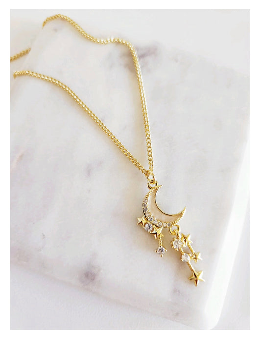 Moonstar Chain Necklace