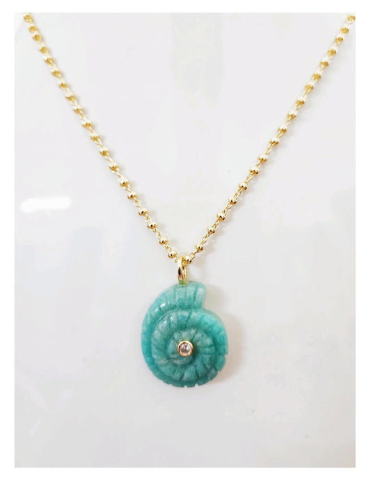 Nautilos Chain Turquoise