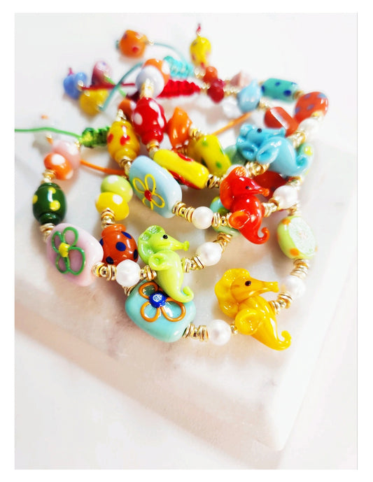 Finnie Seahorse Bracelets