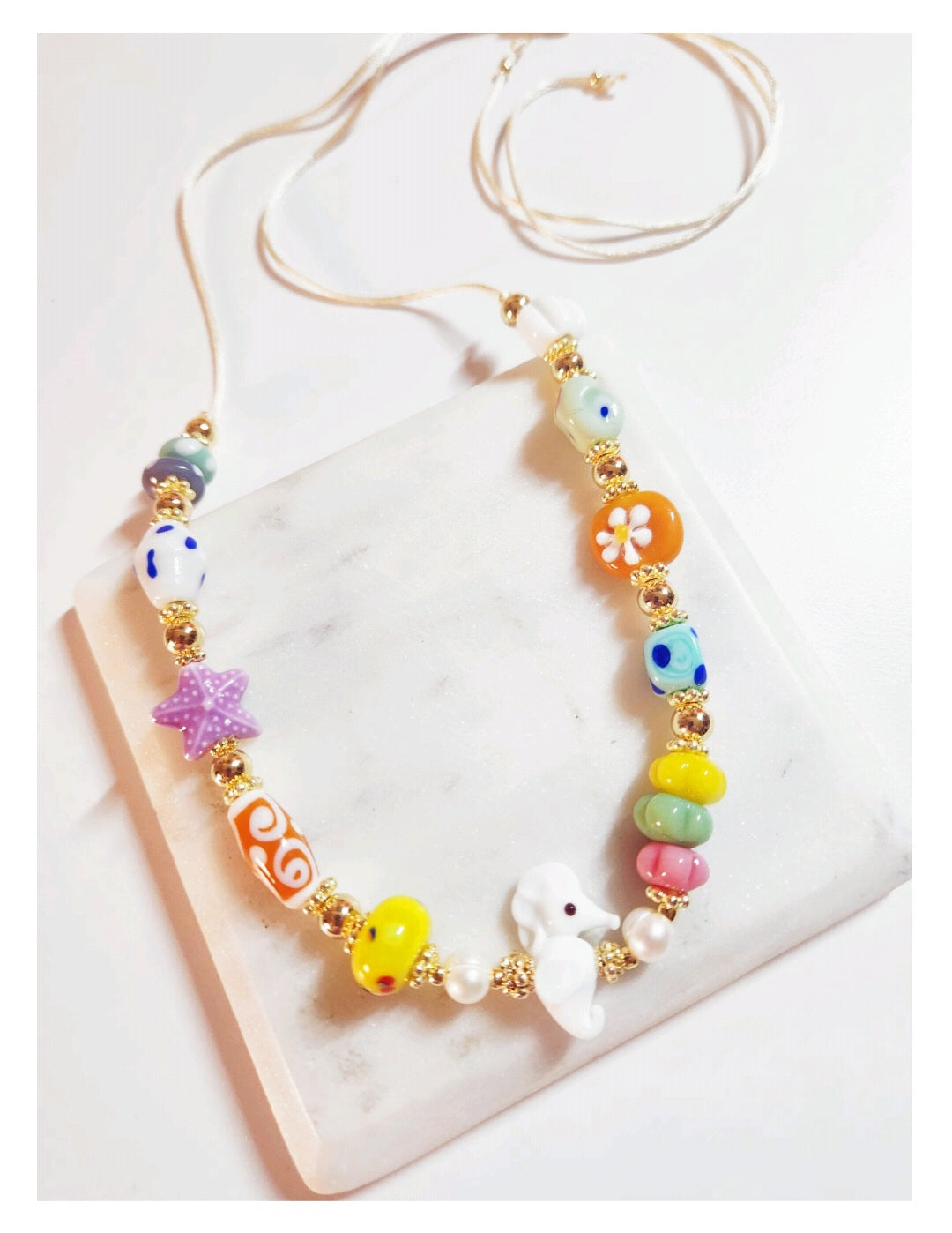 Mini Seahorse Choker