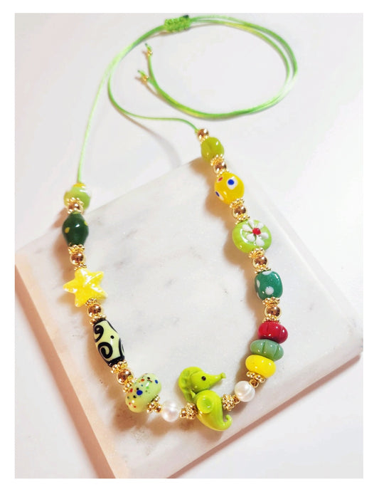 Mini Seahorse Choker