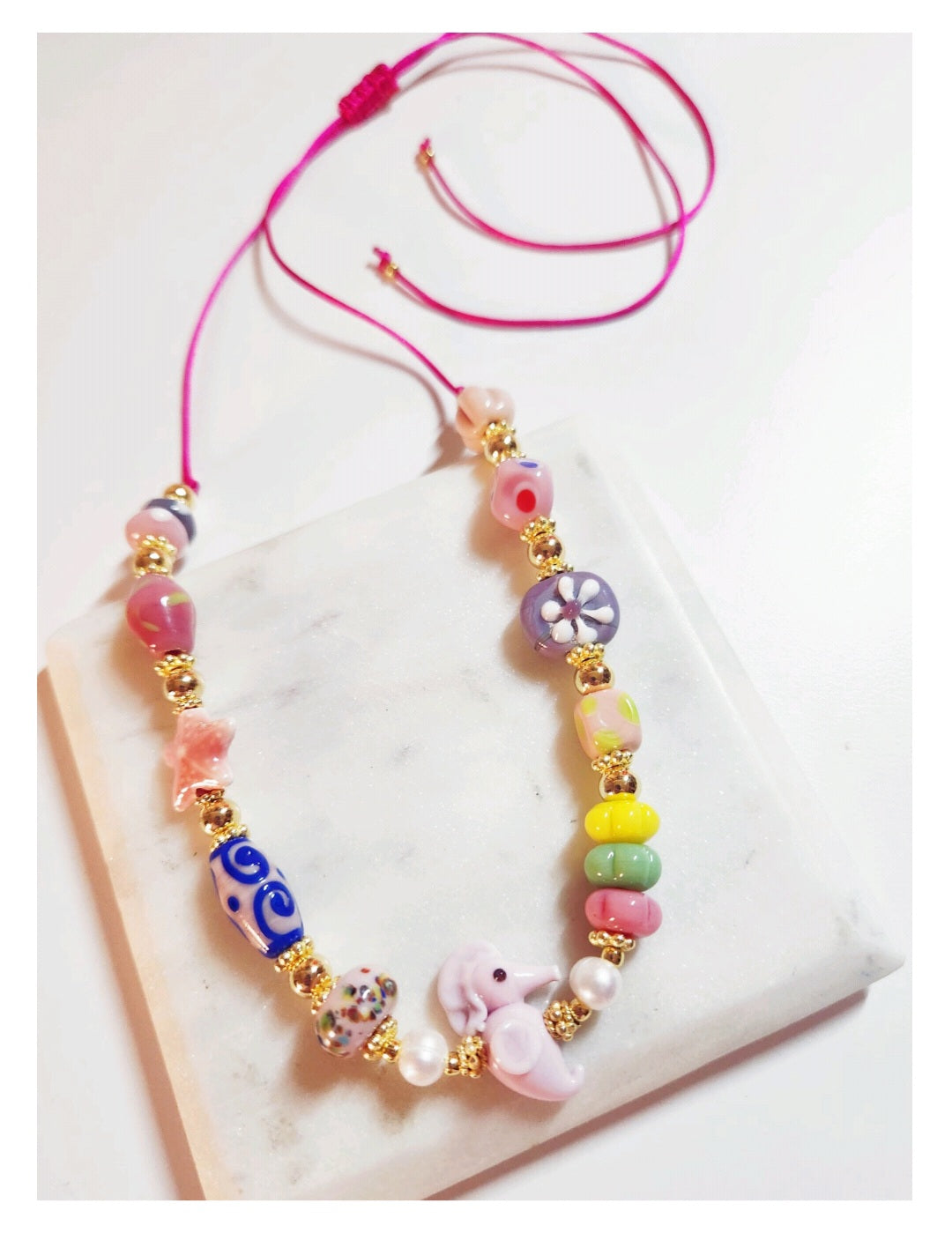 Mini Seahorse Choker