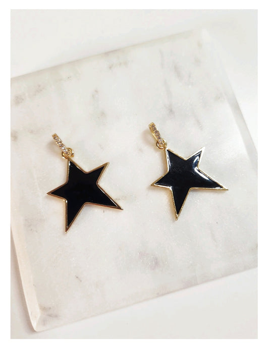 Black Star Charm