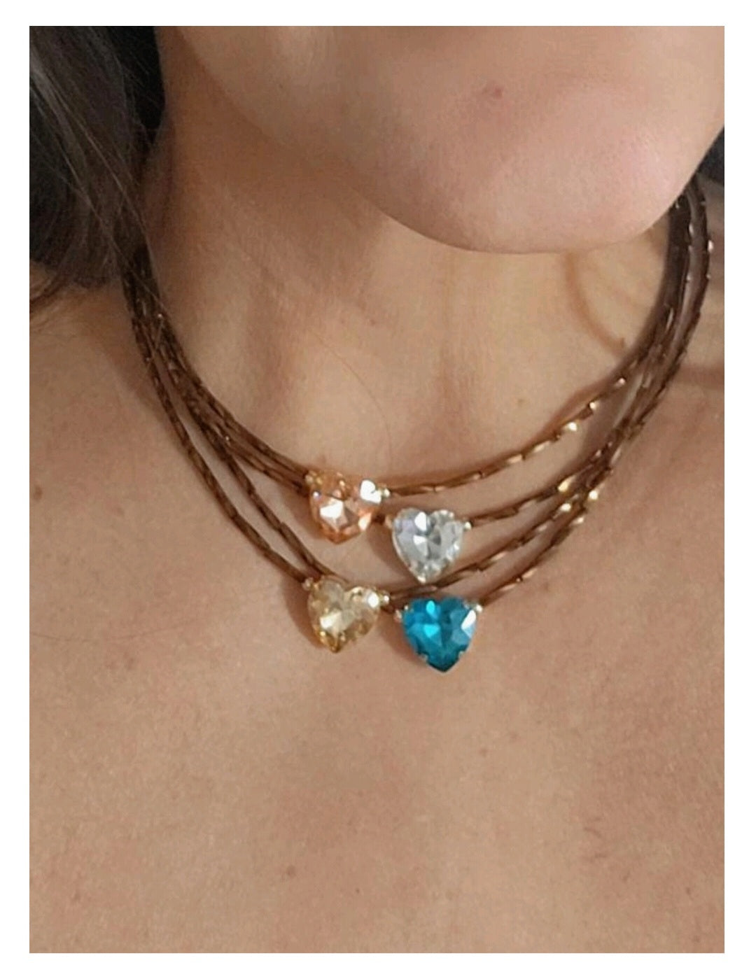 Shiny Heart Choker
